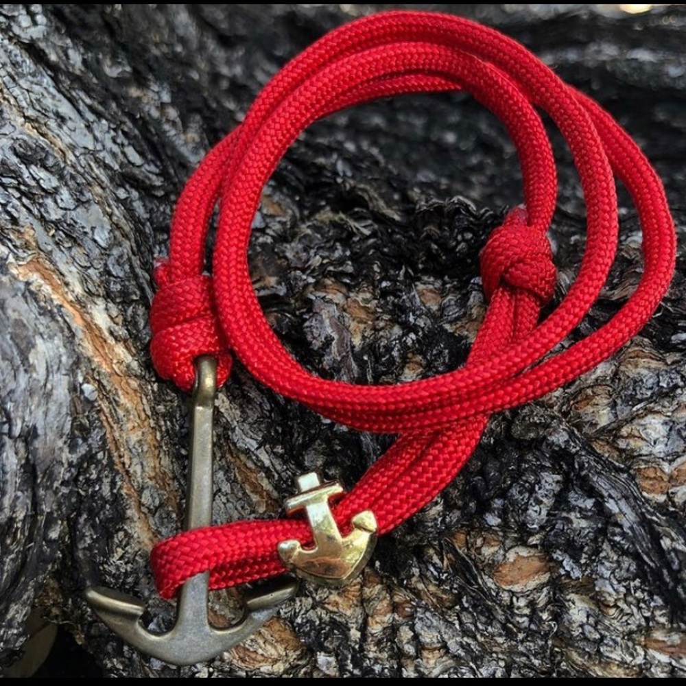 Anchor Lace Bracelet